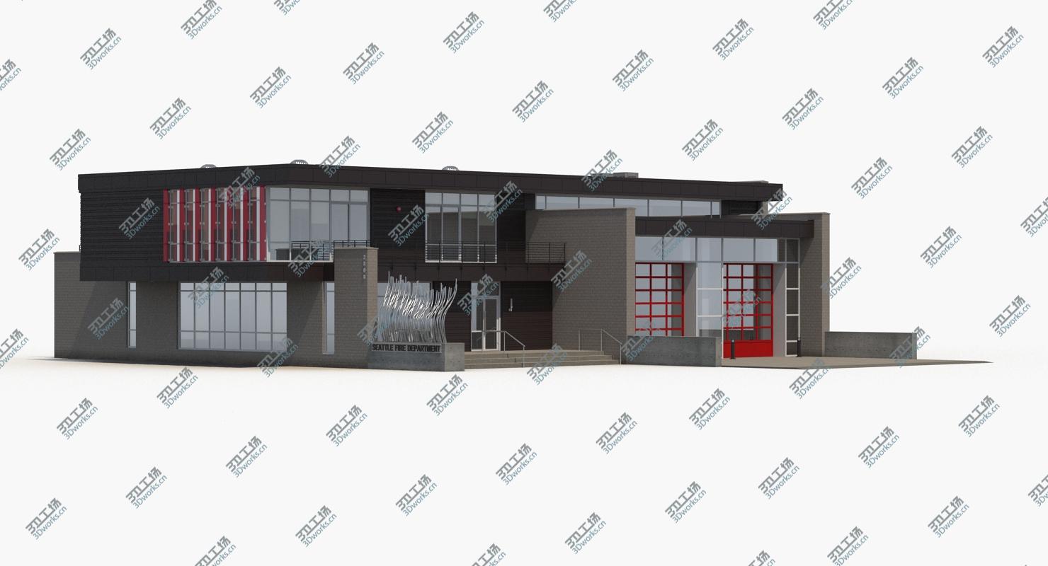 images/goods_img/2021040161/3D Modern Fire Station Building model/3.jpg